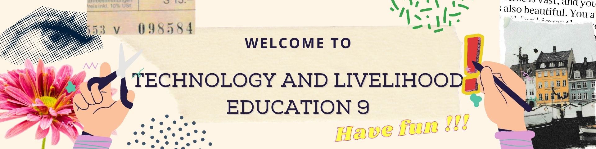 TECHNOLOGY AND LIVELIHOOD EDUCATION 9- CCD